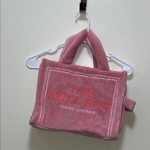 Marc Jacobs Pink Velvety Tote Bag NWOT